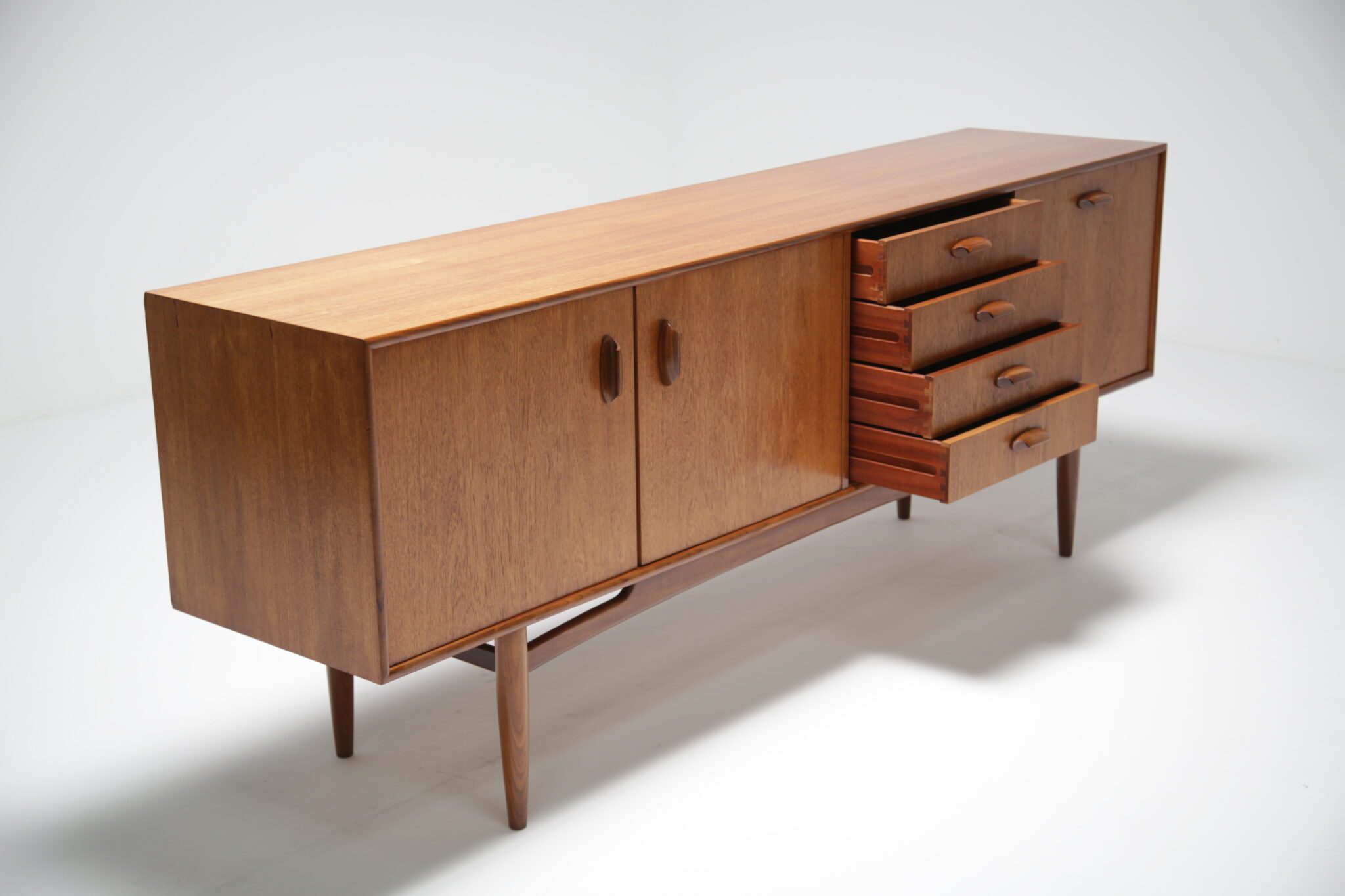 1967 GPlan sideboard by Victor Wilkins. The Vintage Hub