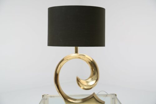 Mid-century brass lamp by Erwin Lambeth 8