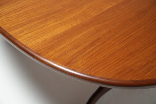 Vintage Oval Teak Whale Tail Extending Dining Table by G-Plan 1