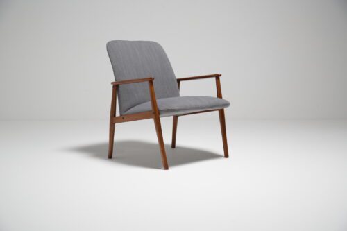 Swedish Teak Lounge Armchair 1