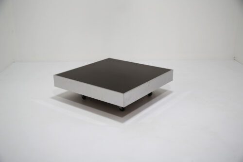 Mid-Century Formica and Chrome Light Up Coffee Table 1