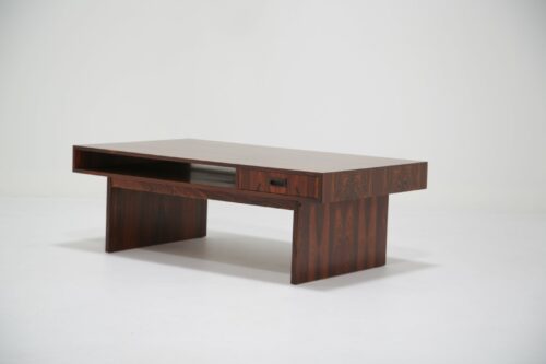 Vintage Rosewood Coffee Table by Erich Merten 1