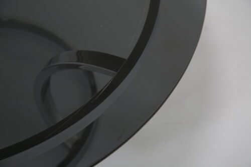 Chrome With Smoked Glass Mid Century Coffee Table 1