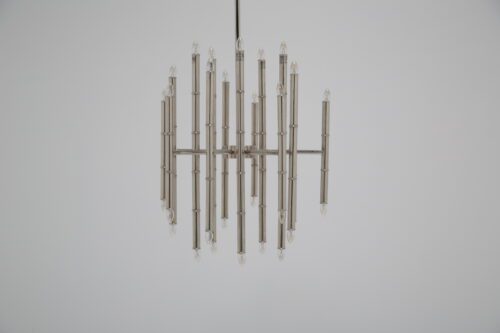 Chrome Chandelier "Meurice" by Jonathan Adler 1