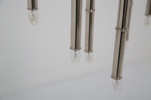 Chrome Chandelier "Meurice" by Jonathan Adler 1