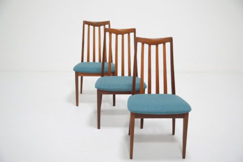 Vintage Set of Six Teak "Fresco" Single Dining Chairs by G-Plan 1