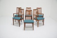 Vintage Danish Rosewood Chest of Five Drawers 1