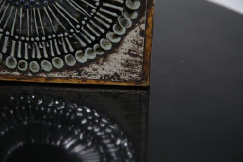 Vintage Glazed Stoneware "Sunflower" from the series "Unique" by Lisa Larson for Gustavsberg 1