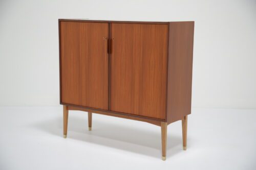 Vintage Danish Teak Bar Cabinet 1