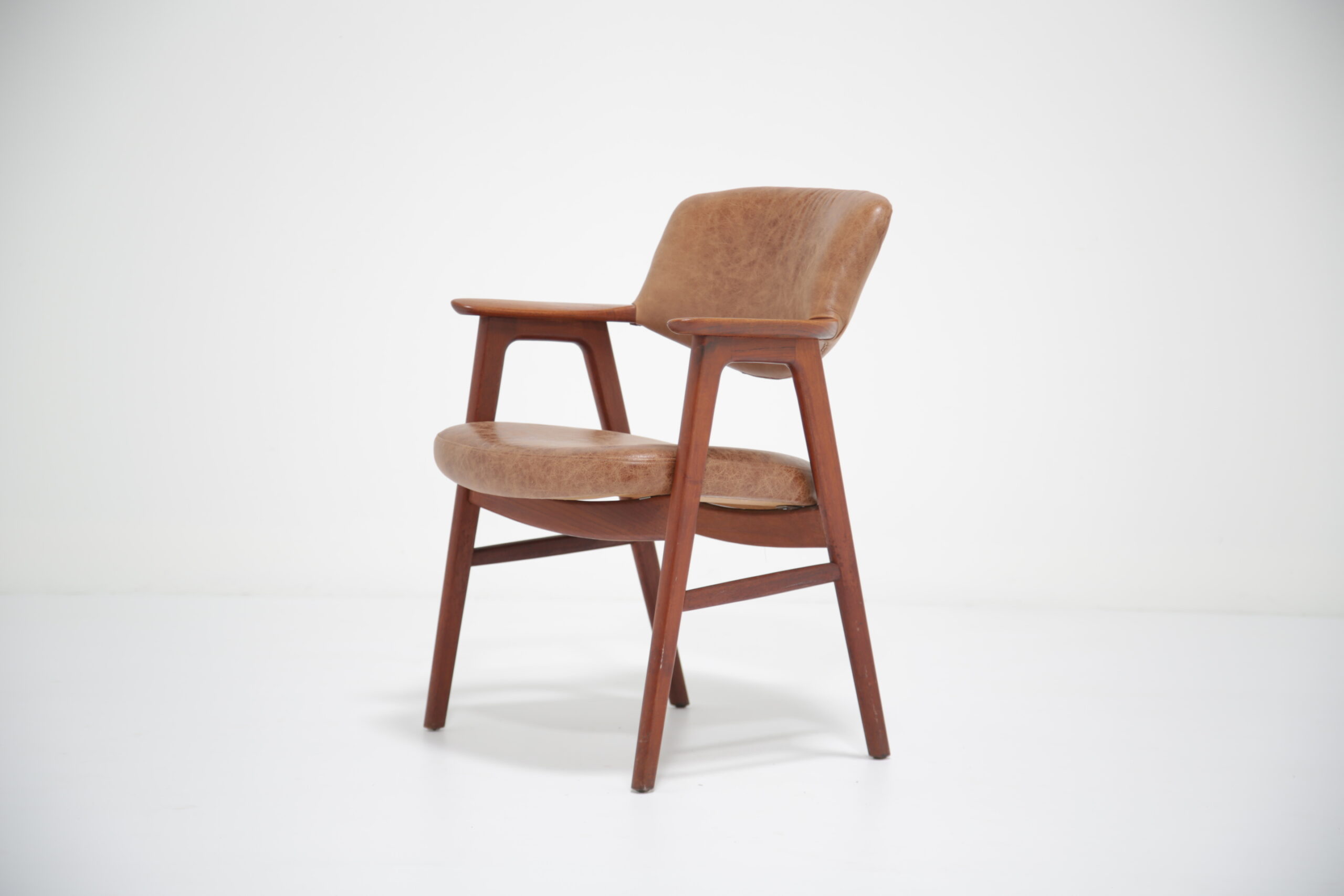 Vintage-Leather-and-Teak-Desk-