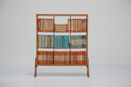Vintage Penguin Books Bookcase by Beaver & Tapley 1