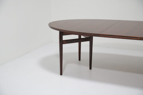 Vintage Rosewood Extending 10 Seater Dining Table 'Model 212' by Arne Vodder 1