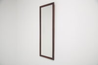 Vintage Swedish Minimalist Rosewood Mirror 1