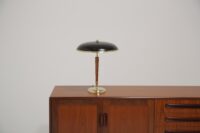 Vintage Two Tier Chrome and Brass Coffee Table 1