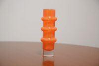 Vintage Light Blue Glass Vase "Pompadour" 1