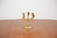 Vintage Light Blue Glass Vase "Pompadour" 1