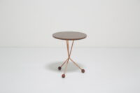 Karl-Erik Ekselius Executive Swivel Office Chair: Model ‘Mondo’ in Cognac Tan Leather for JOC 1