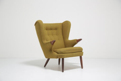 Mid-Century Papa Bear Lounge Armchair 'Model 91' by Svend Skipper, 1950s.