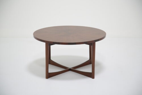 McIntosh Circular Sunburst Coffee Table in Rosewood & Teak 3