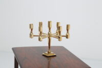 Mid-Century Modern Sculptural Tapered Brazilian Rosewood Table Lamp 1