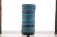 Vintage Mid-Century Aldo Londi for Bitossi “Rimini Blu” Ceramic Vase 1