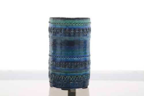 Vintage Mid-Century Aldo Londi for Bitossi “Rimini Blu” Ceramic Vase 1